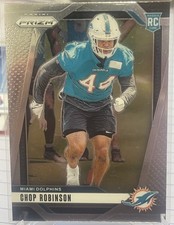 Chop Robinson 2024 Panini Prizm #319 Rookie RC NFL Miami Dolphins  PSU
