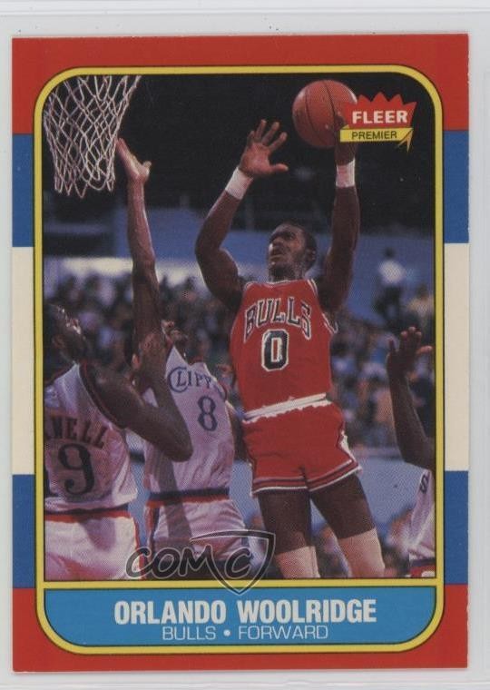 1986-87 Fleer Orlando Woolridge #130 0q4x