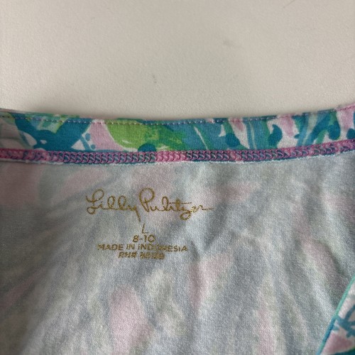 Lilly Pulitzer Shift Dress Girls Size L (8 - 10) - Picture 9 of 13