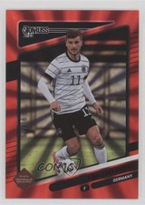 2021-22 Panini Donruss Road to Qatar Holo Red Laser 90/99 Timo Werner #70 00gy