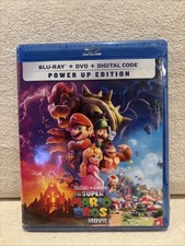 The Super Mario Bros. Movie -- Power Up Edition Blu-ray / DVD, 2023 New Sealed