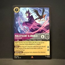 Maleficent Diablo Evil Incarnate 63/204 Attack of the Vine Disney Lorcana