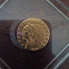 1921 $2.50 gold indian head