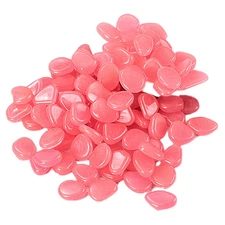 100Pcs Luminous Stones Multifunction Glow in the Dark Pebbles Outdoor Decorative