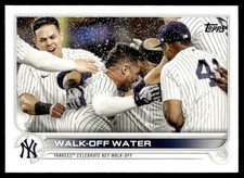 2022 Topps Walk-Off Water New York Yankees #119
