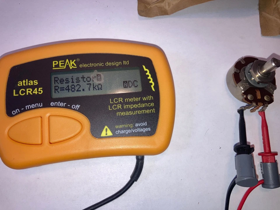 Potenciómetro IBM / BOGEN 500k DE COLECCIÓN NOS Clarostat Foto 4 de 4