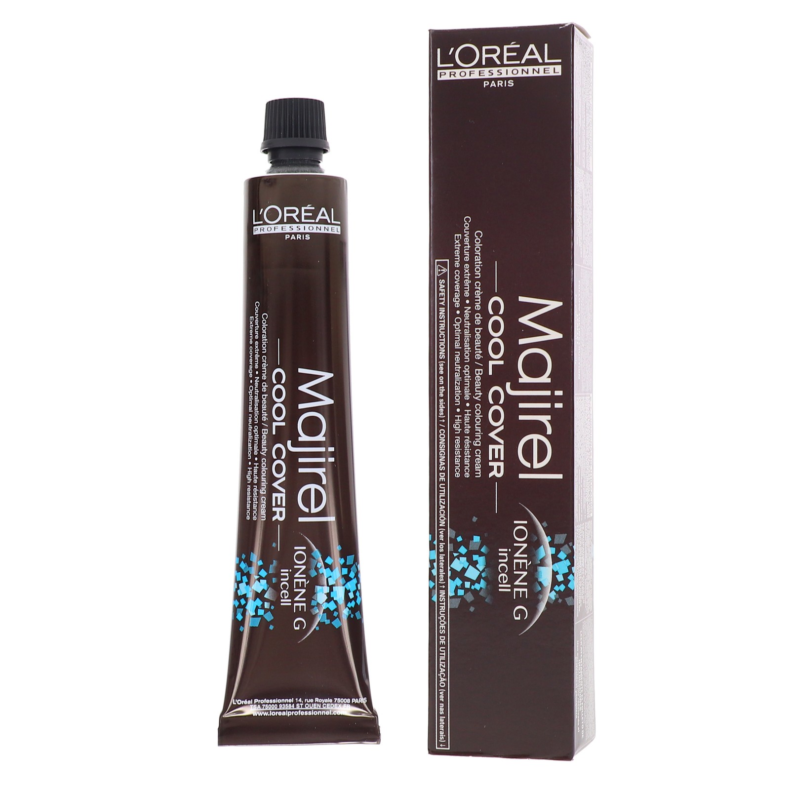 LOREAL PROFESSIONNEL MAJIREL COOL COVER 8,3 1,7 УНЦИИ ~  ПОВРЕЖДЕННАЯ КОРОБКА