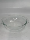 Vintage PYREX 024 Clear Glass Round 2 Quart 8.5" Casserole Baking Bowl Dish USA