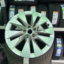 SKODA ENYAQ 19”ALLOY RIM 8J ET45 GREY DIAMOND CUT 5LA601025Q/8Z8 GENUINE X1