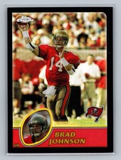 /599 2003 Topps Chrome - Brad Johnson #95 Black Refractor