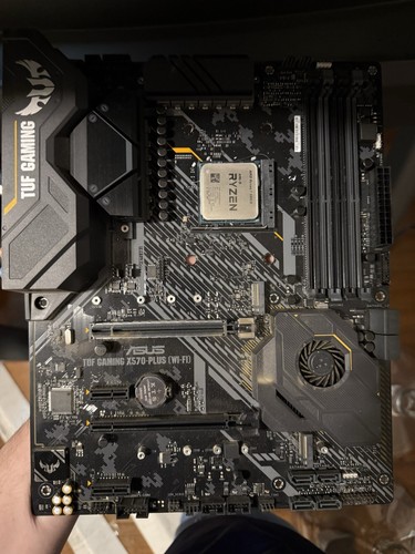 ASUS Tuf Gaming X570 Plus Wifi Motherboard AM4 Processor CPNT Dual NVMe M.2 USB