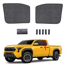 2x Magnetic For 2024-2026 Toyota Tacoma Accessories Rear Side Window Sun Shade