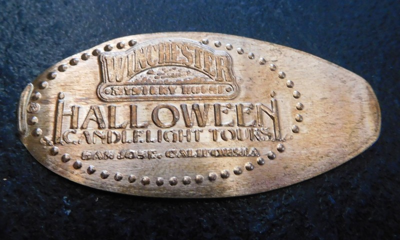 Winchester Mystery House Halloween Candlelight Tours Retired Copper Penny