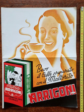 Arrigoni Caffè Maltoriso Pubblicità 1936 Fascismo Autarchia Surrogato 38x28