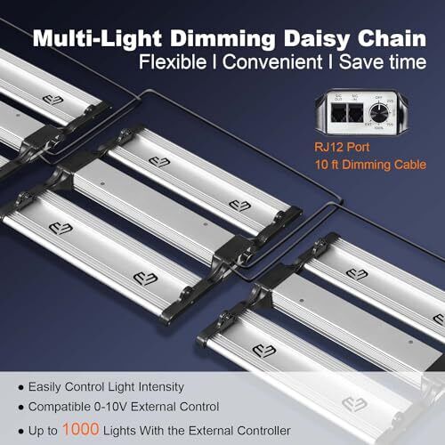 100W LED Grow Light with LM301B Diodes&336pcs LEDs,Dimmable Full-Spectrum - Bild 3 von 6