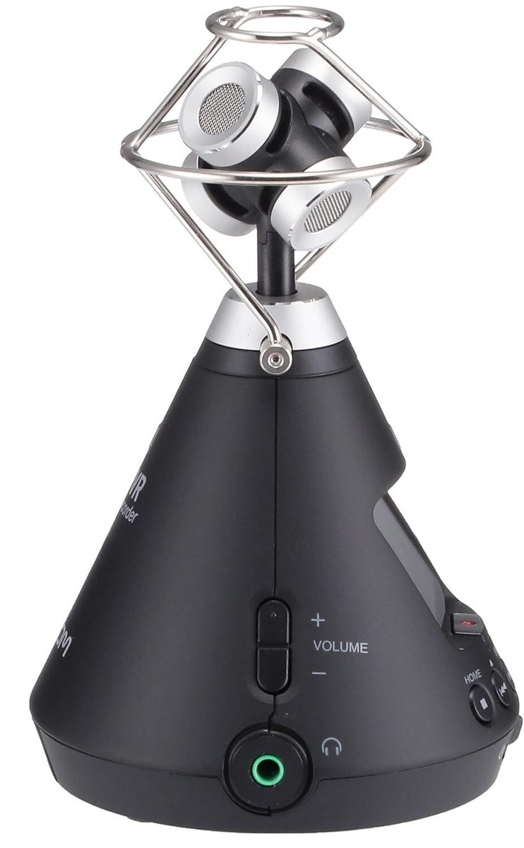 ZOOM H3-VR Ambisonic 360° VR Portable Digital Handy Recorder 100