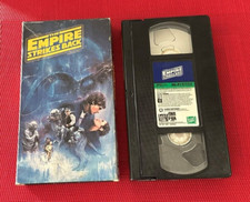 STAR WARS The Empire Strikes Back VHS CBS FOX HI-FI Stereo Red Label