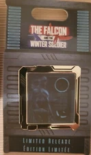 Disney Marvel The Falcon And The Winter Soldier Lenticular Pin LR Pin In Hand