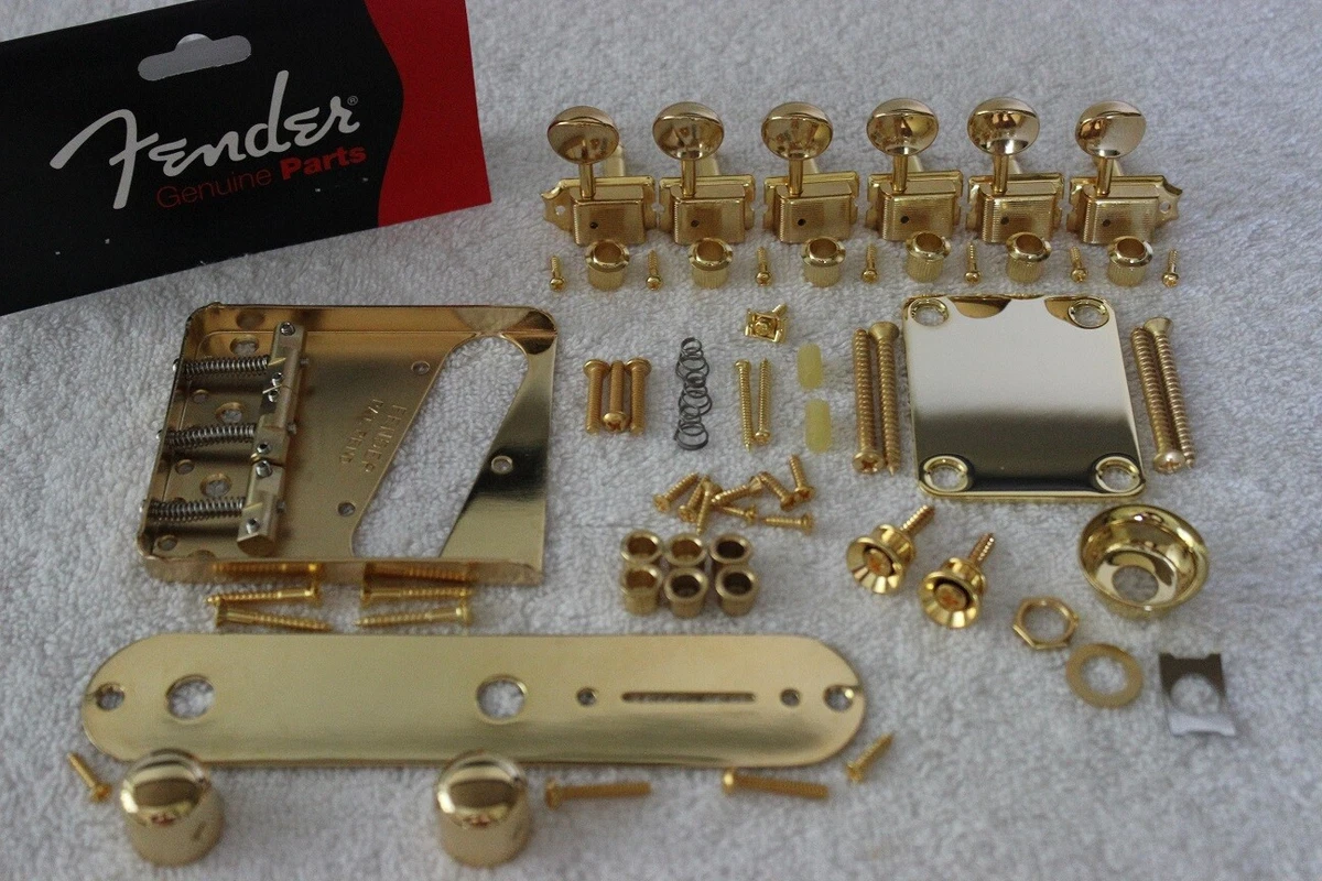 Fender telecaster online gold hardware kit