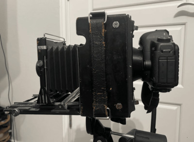 Canon EF to Graflex 4x5 Adapter | DSLR to Large Format Film Back