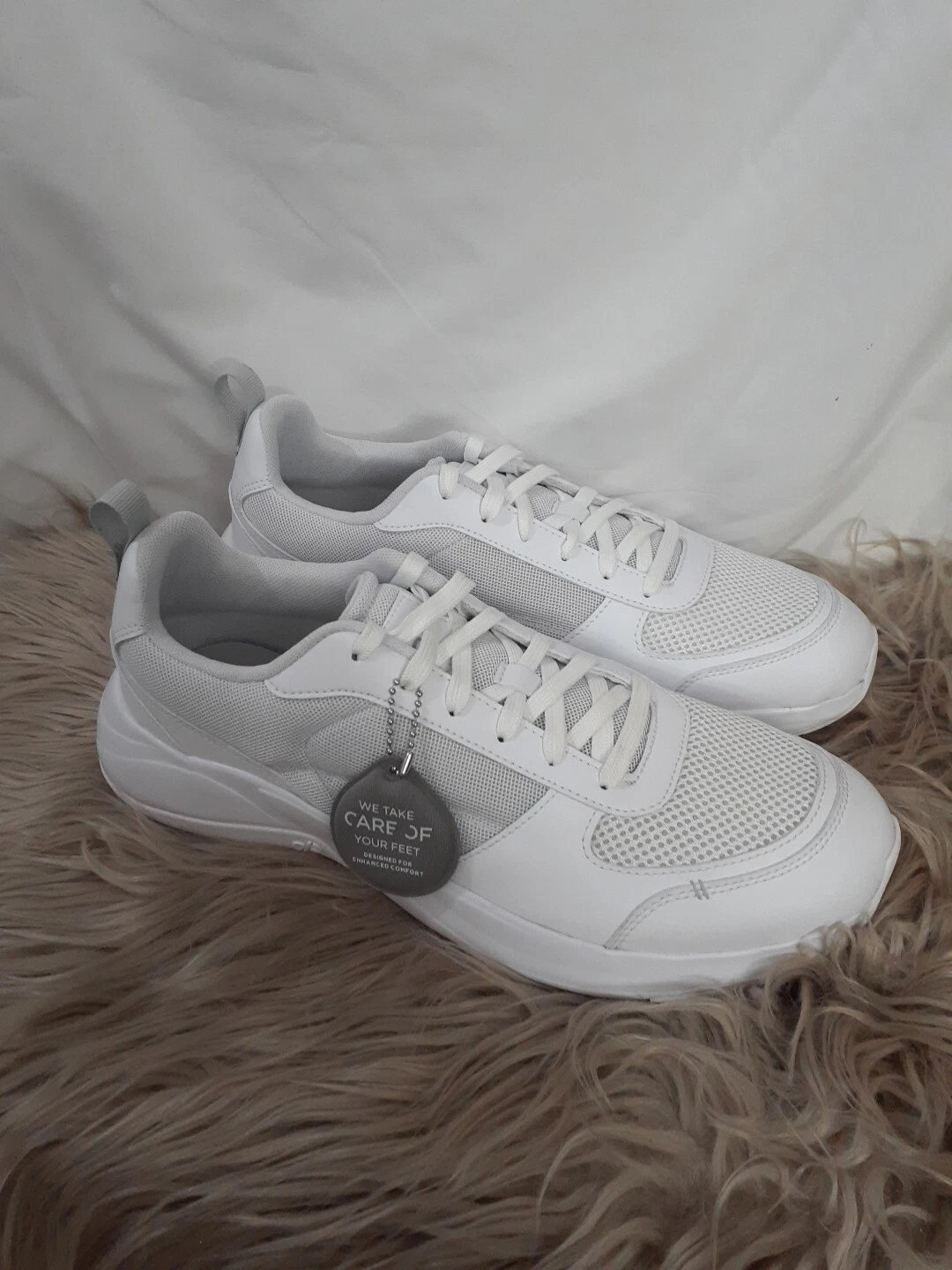 Care Of Puma Runner Sneakers Uomo Bianco 372883 05 Uomo Taglia 11 5