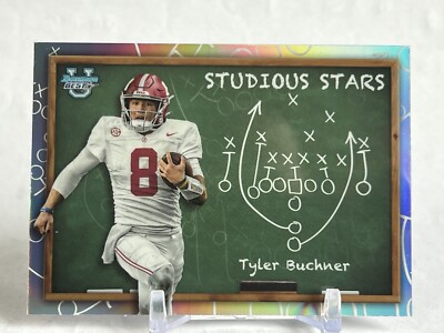 2023 TOPPS BOWMANS BEST U TYLER BUCHNER STUDIOUS STARS REFRACTOR ALABAMA