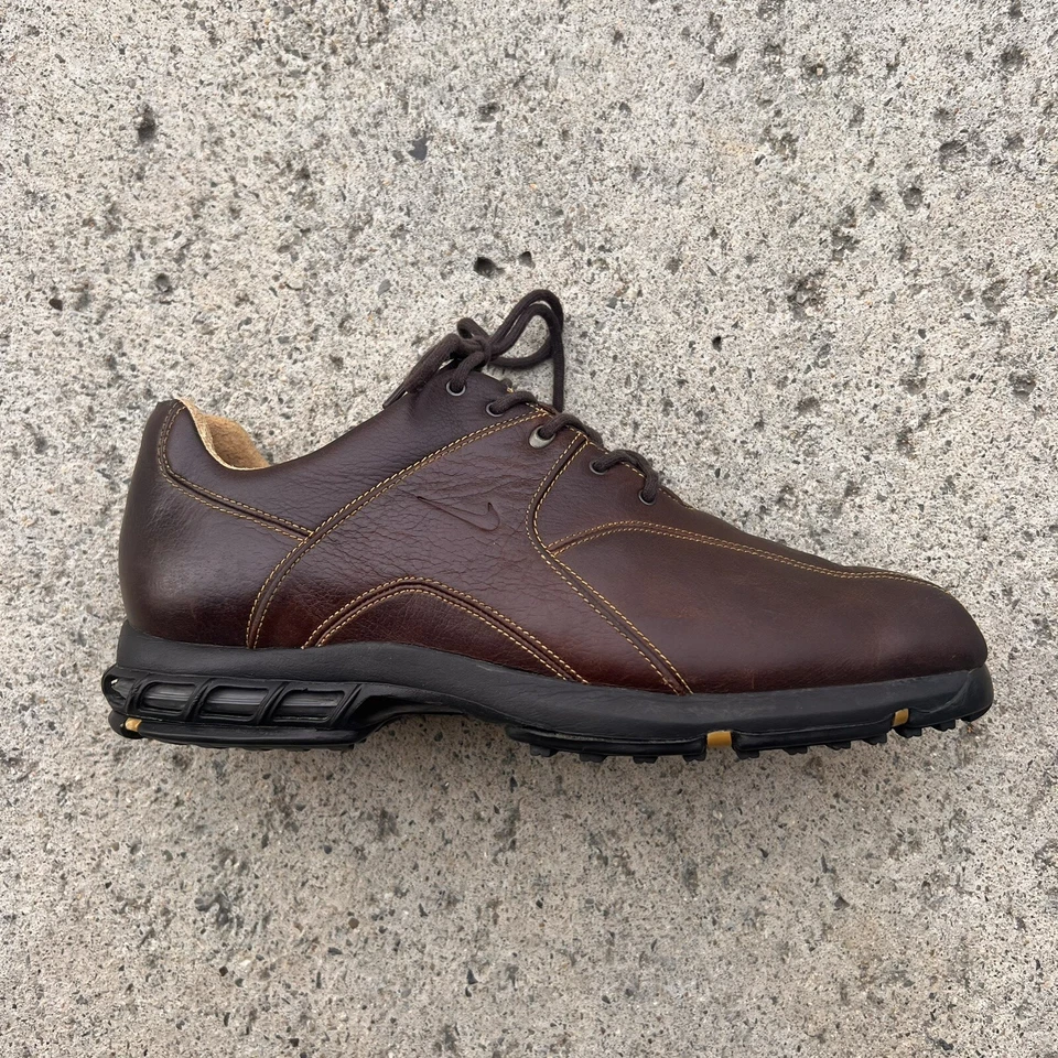 Nike Mens Zoom Air TAC Golf Shoes Brown 317474-221 Sneakers Size 11 - Image 2 of 4