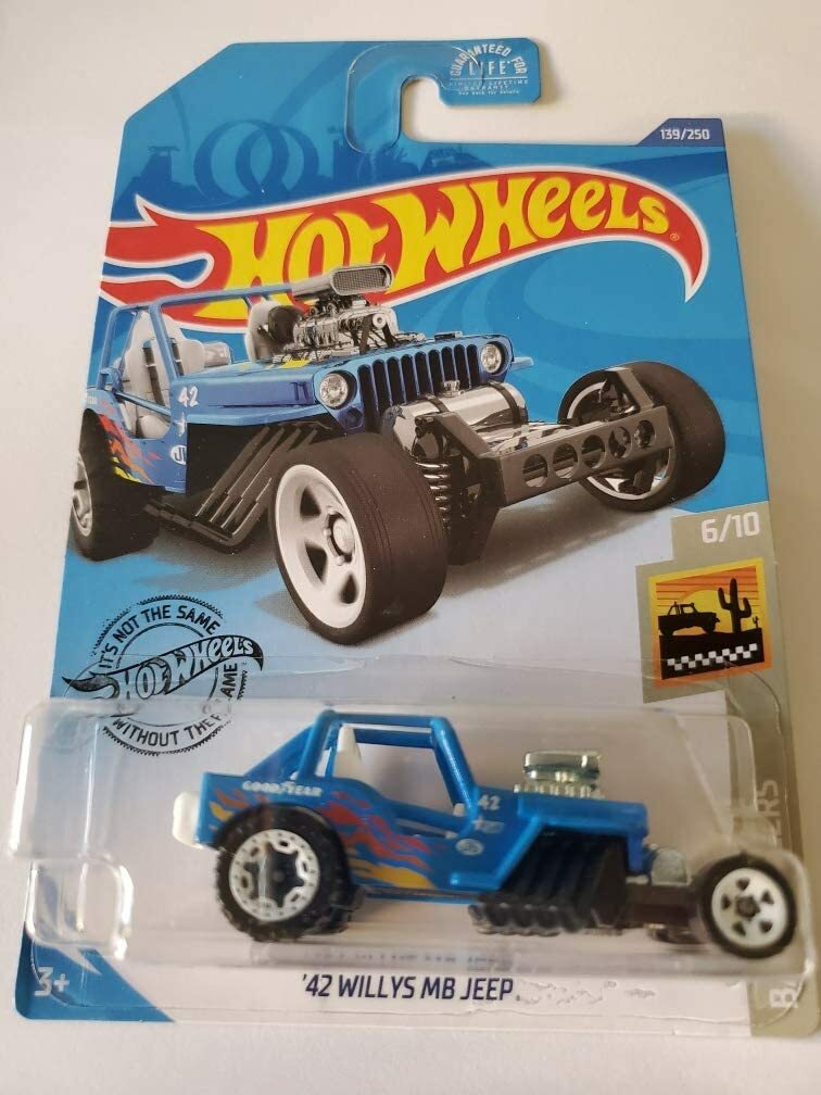 Hot Wheels 2020 Baja Blazers '42 Willys MB Jeep, Blue 139/250 | eBay