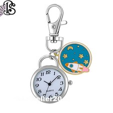 Clip-on Quartz Backpack Carabiner Watch Pocket Watch for Doctors Nurses Outdoor