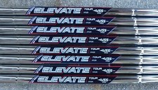 3-PW NEW TRUE TEMPER ELEVATE TOUR VSS .355" TAPER TIP X-FLEX IRON SHAFTS