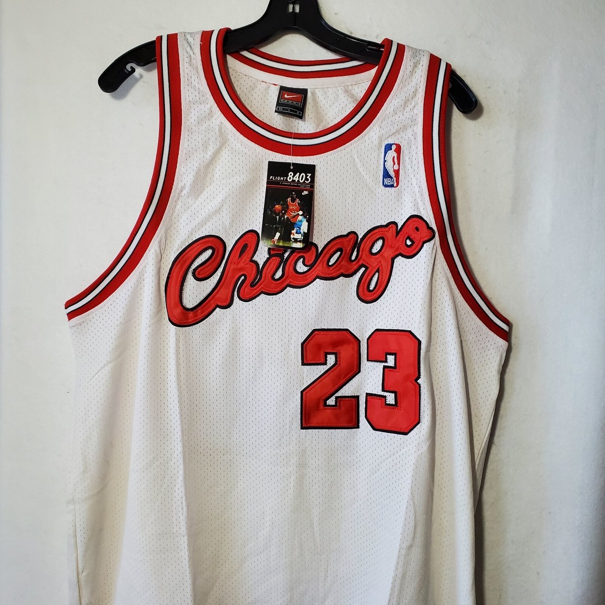 Michael Jordan Chicago Bulls Jersey White Nike Jersey Men's