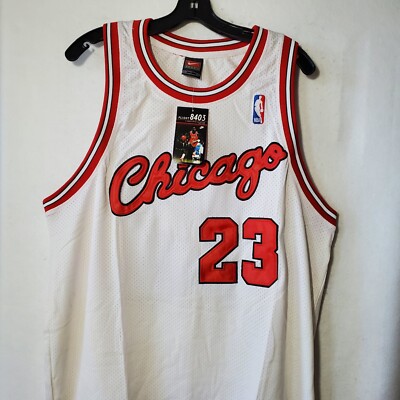 Michael Jordan Chicago Bulls Jersey White Nike Jersey Men's