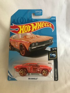 hot wheels 69 chevelle x raycers