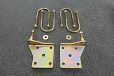 Fits Mopar. 8 3/4" Dana 60 8.75 Shock Plate Leaf Spring Mounts/U bolts 3" x 3.5"