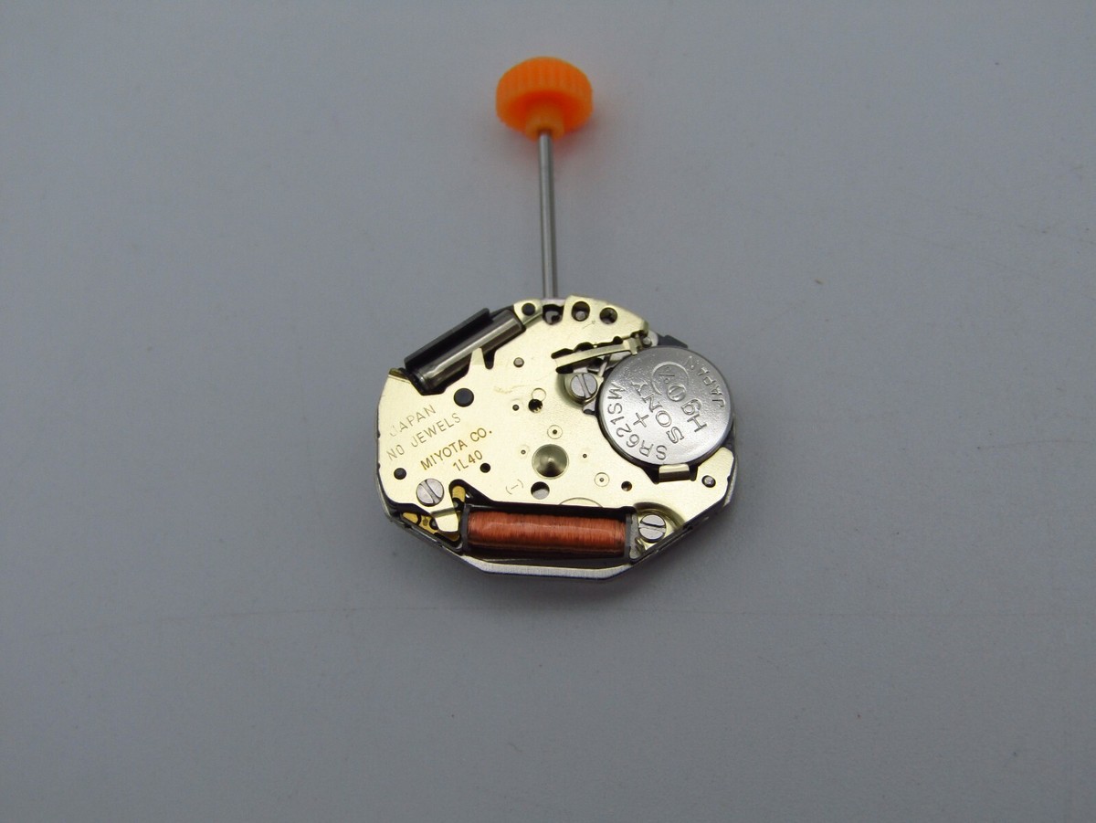 MIYOTA 1L40 QUARTZ 0 JEWEL WATCH MOVEMENT JAPAN wm5 | eBay
