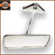 Rear View Interior Mirror Stainless Steel Chrome 3 Hole For CLASSIC MINI 