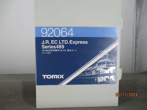 Tomix N 92064 Elektro-Triebzug J.R. EC LTD. Express Series 489 Analog in OVP | Zustand: Gebraucht