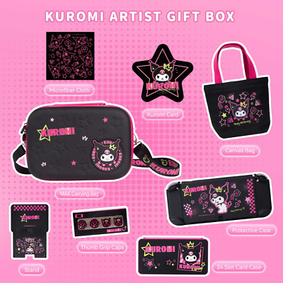 Cartoon Carry Case for Nintendo Switch / OLED Kuromi Gift Box Kits