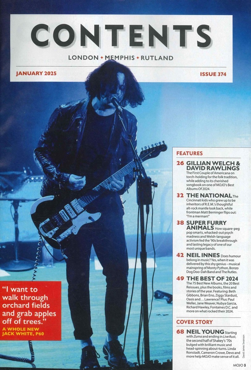 UK Mojo Magazine: Best of 2024 CD, Neil Young, Bob Dylan