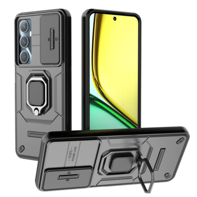 For Redmi and Xiaomi''All''Series Shockproof Magnetic Ring Stand Rugged Phone Case