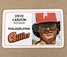 1981 PERMA GRAPHIC #-16 STEVE CARLTON==PHILADELPHIA PHILLIES