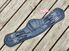 CWD Black Padded Anatomic Contact Short Dressage Girth - 22"-55cm - NWT
