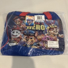 Paw Patrol The Movie Kids Licensed Overnight Bag 15"W x 7"D x10"H Duffle Bag