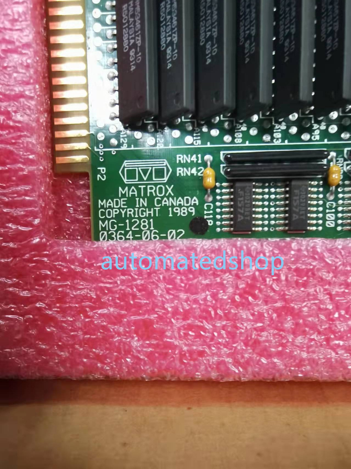 MATROX Control Card MG-1281 Via DHL or FedEx