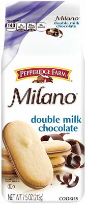 Pepperidge Farm, Milano, Cookies, Double Milk Chocolate, 7.5 oz, Bag, 3-count | eBay Pepperidge Farm, Milano, Cookies, Double Milk Chocolate, 7.5 oz, Bag, 3-count | eBay