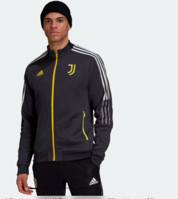 Adidas Juventus Tiro Anthem Track Jacket Men's Size L Ronaldo