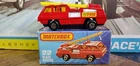 1978 Lesney Matchbox Superfast Blaze Buster - Yellow Ladder - #22 w/ Box +