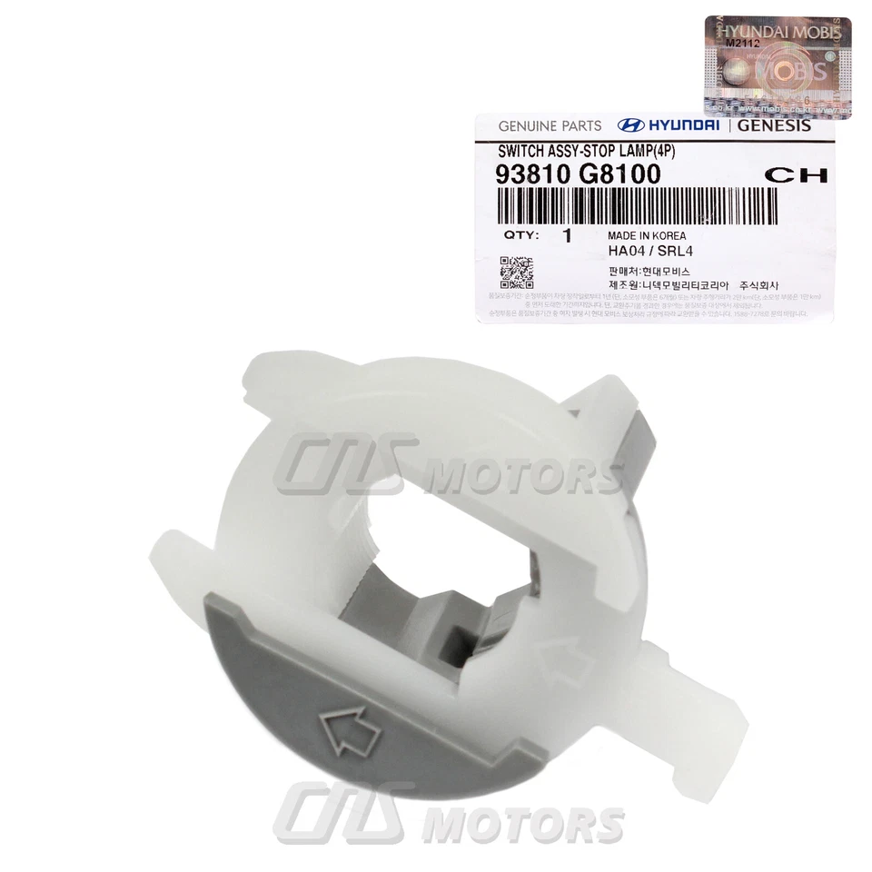 ⭐GENUINE⭐ Brake Stop Lamp Switch for 2018-2024 Genesis Hyundai Kia 93810G8100 - Изображение 4 из 4
