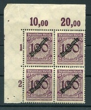 DR-Service 104 POR ÉCART DE QUATRE BLOC ** MNH POSTFRISCH 210 EUR (Z7474