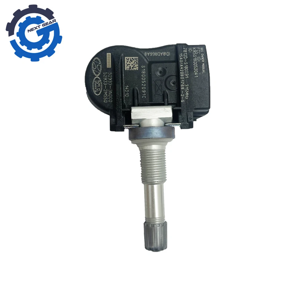 4 nuevos sensores de neumáticos OEM HYUNDAI TPMS 2010 2019 SANTA ELANTRA SOUL FORTE 529332M550 Foto 3 de 3
